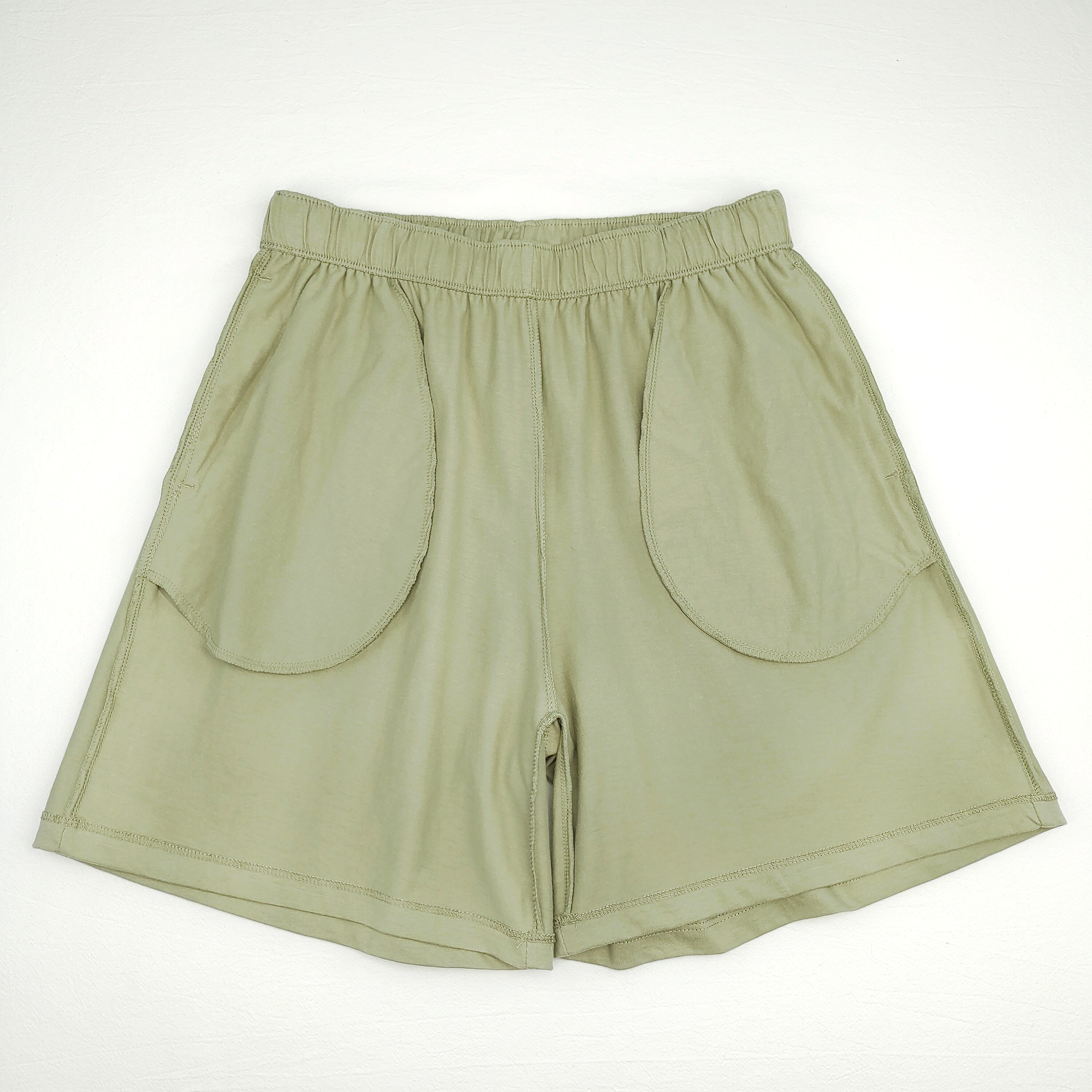 Women’s Cotton Linen Drawstring Shorts High Waist Loose Fit Summer Shorts with Pockets